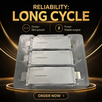 Batterie rechargeable Li-polymère à semi-conducteurs 3,7 V 60 Ah pour véhicules électriques, outils électriques et appareils ménagers