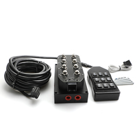Kit universel de gestion de la suspension pneumatique Télécommande à interrupteur portable avec électrovanne 12v (0-300 Psi)