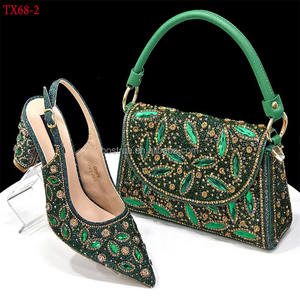 TX68 scarpe italiane <span class=keywords><strong>con</strong></span> abbinamento borse 2025 scarpe <span class=keywords><strong>e</strong></span> borsa Set per la festa in donne nigeriane décolleté <span class=keywords><strong>con</strong></span> borsa tacchi alti - Product Image 3