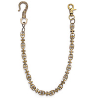 Vente en gros d'accessoires de mode rock Style gothique punk chaîne de taille unisexe chaîne de taille chaîne de portefeuille Hip Hop croix (TC225)
