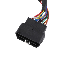 Cable Conector en Y LED Macho a Hembra de 16 Pines OBD OBD2 OBDII OEM ODM para Lector de Códigos