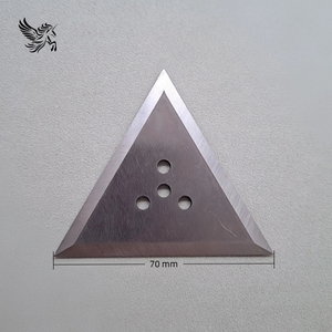 Lưỡi dao công nghiệp của máy phủ lớp, làm bằng thép vonfram, hình tam giác và tuyến tính, có thể tùy chỉnh - Product Image 3