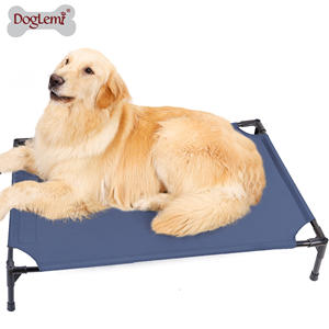 Sofá portátil transpirable de verano para perros, <span class=keywords><strong>hamaca</strong></span> portátil elegante para mascotas, camas para viajes al aire libre, cómodas camas elevadas para mascotas - Product Image 3