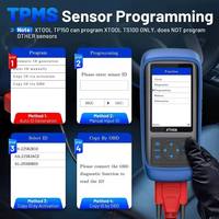 Programmeur TPMS WiFi XTOOL TP150, mises à jour gratuites à vie, scanner OBD2 pour capteur Xtool 315/433 MHz, outil de diagnostic de la pression des pneus