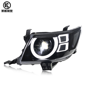 <b>Modified</b> LED Daytime Running Headlight Assembly for 12-14 for Toyota Hilux VIGO Front LX Model Yellow Light Color Enhanced Head - Product Image 4