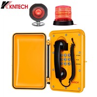 Système de sonorisation SIP pour diffusion publique, téléphone filaire résistant aux intempéries avec sonorisation puissante, balise lumineuse pour tunnel