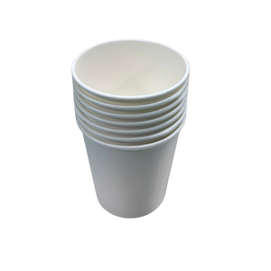 Gobelets à café jetables personnalisés à prix compétitif, gobelets en papier à paroi simple avec logo imprimé - Product Image 5