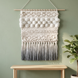DJENA Ergonomic Design Macrame Wall Hanging Feel Good Home Decor for Living Room and Bedroom Thread - Product Image 5