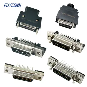 1.27mm Pitch Mini D Ribbon MDR Female/Male Servo Connector, PCB/Solder Cup/ IDC Type SCSI 26pin HPCN Connector