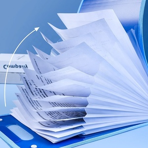 Mới phổ biến colourful A4 thư Kích thước mở rộng thư mục tập tin 13 túi tập tin tổ chức điền thư mục văn phòng trường nguồn cung cấp - Product Image 2