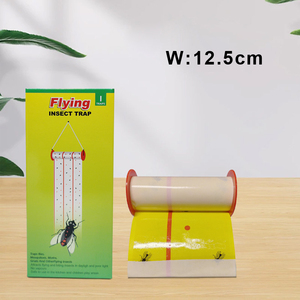 Đèn lồng bay bẫy 4M Fly <span class=keywords><strong>Tree</strong></span> <span class=keywords><strong>Trap</strong></span> Dải dính ngoài trời trái cây keo dải băng dùng một lần trong nhà tờ giấy để bảo vệ - Product Image 5