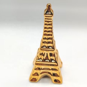 Adornos Decorativos Fengshui, Artículos para <span class=keywords><strong>el</strong></span> Hogar, Adornos de Animales de Cerámica Ecológicos, Adorno de <span class=keywords><strong>Zorro</strong></span> de Porcelana Blanca Dorada, Regalo Original - Product Image 2