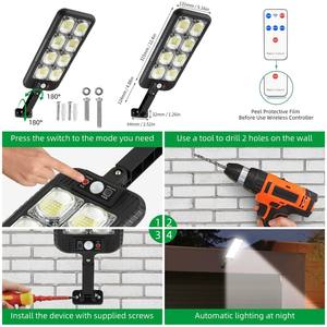 新デザイン人体感知ソーラーライトモーションセンサー屋外ストリート用 - Product Image 4