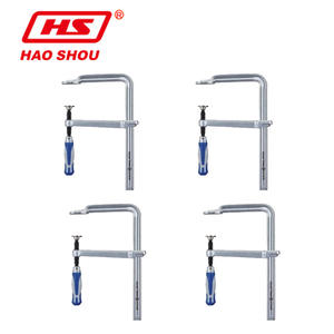 Heavy Duty F-Type <b>Quick</b> <b>Clamps</b> Made in Taiwan Chromium-Molybdenum Alloy Steel for Installation Inch Measurement System - Product Image 5