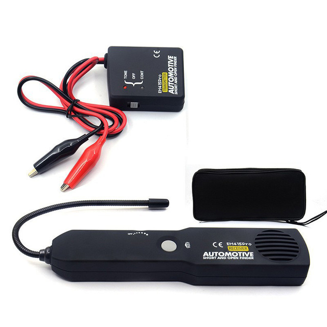 6-42V DC Automotive Short Cable Tracker Open Wire Finder Car Circuit Scanner Auto Diagnostic Tester