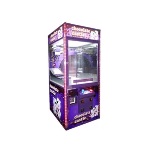 Vente chaude mini jouet griffe grue machine kit chocolat bonbons griffe machine de jeu