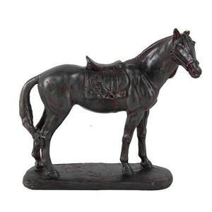Prezzo di fabbrica su misura quadrato a grandezza naturale bronzo metallo all'aperto animale cavallo scultura - Product Image 6