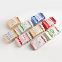 Vente en gros Masque de soin de la peau pour le visage et le corps en gelée Nettoyage biologique Poudre Peel Off Vampire Masque de gelée en or 24 carats