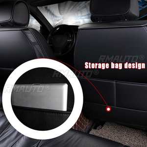 ผ้าคลุมเบาะรถยนต์ แผ่นรองเบาะรถยนต์ ผ้าคลุมเบาะหนัง PU สำหรับรถยนต์ SUV รถบรรทุก รถตู้ รถบัส - Product Image 4