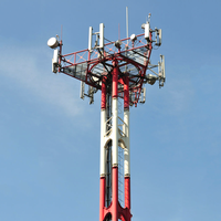 Tour de télécommunication autoportante tubulaire à 3 pieds galvanisée à chaud de 20-120 m pour antenne Wi-Fi – Fabricant de tours autoportantes