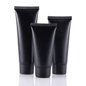 Tubo Exprimible Personalizado con Logotipo Privado, Tubo de Plástico Suave para Crema de Manos, Envase Negro - Product Image 4