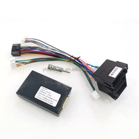Autoradio Android 16PIN Power Wiring Harness CANbus Box Compatible Renault Duster Dacia Kwid Laguna 3 2009 Audio Video Cables