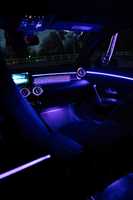 Luz Ambiental W177 de 64 Colores, Iluminación Interior LED para Automóvil Mercedes Clase A W177 CLA W118 C118 2020+, Luz para Altavoz de Puerta