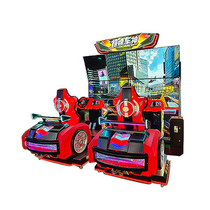 Máquina de carreras Sonic Manic Racer de coche de gran velocidad de 65 pulgadas, nuevo juego de carreras dinámico para adultos con pantalla dual HD hecha de metal - Product Image 1