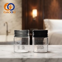 Tube à essai en verre à fond plat de 1OZ, 2OZ, 3OZ, 4OZ, utilisé pour le stockage de différents produits