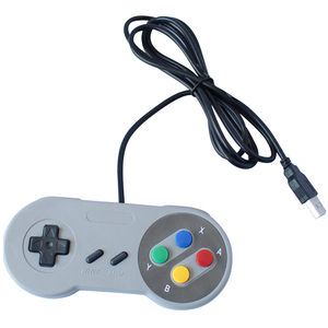 Retro Trò Chơi <span class=keywords><strong>USB</strong></span> Có Dây Joypad Đối Với Nintendo <span class=keywords><strong>SNES</strong></span> Gamepad Điều Khiển - Product Image 4