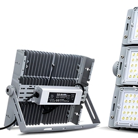Module LED pour éclairage de tunnel 100W, indice de protection IP65, certifié CE UE, pour chantiers de construction, terrains de sport et gymnases, projecteur extérieur