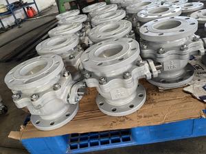 Válvula de bola de hierro fundido para aplicaciones de medios de agua OEM personalizable - Product Image 5