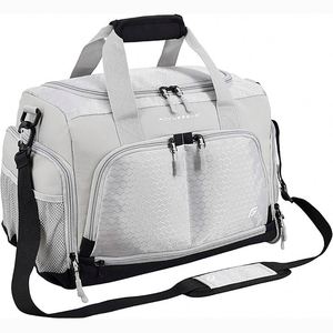 Free sample Travel Duffle <b>Bag</b> Sports Gym <b>Bag</b> with Shoes Compartment <b>Overnight</b> <b>Bag</b> for <b>Men</b> Women Waterproof - Product Image 4