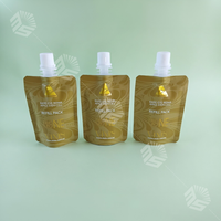 Pochettes souples personnalisées avec bec verseur, réutilisables pour liquides alimentaires, sachets de recharge pour savon liquide et boissons, avec bec verseur