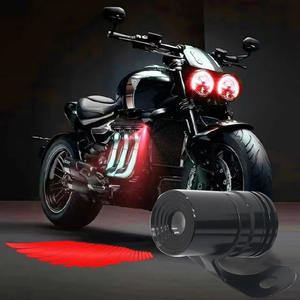 <span class=keywords><strong>Accessoires</strong></span> pour moto, 2 pièces, projecteur LED sous le châssis de la moto, ailes d'ange fantômes, lumière laser, lumière LED pour moto - Product Image 4