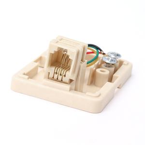 Boîte de jonction de câble téléphonique électrique à port unique RJ12/6P4C, boîte téléphonique de surface pour pièces de télécommunications - Product Image 3