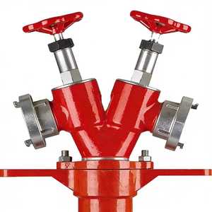 Válvula de Conexión para Hidrante de Incendios de Aluminio TOWAY, Acoplamiento Storz de 2 Vías, 2.5 Pulgadas, Construcción Forjada, Adaptadores de Manguera Divisores de Agua en Y - Product Image 3