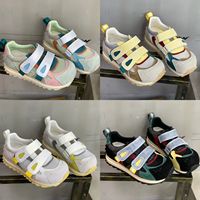 Chaussures à pain velcro originales Baskets épaisses Plate-forme Hauteur augmentant la maille en cuir OEM ODM