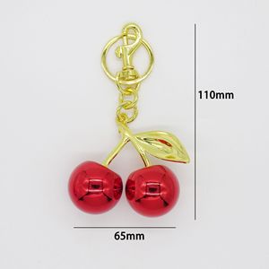 Ювелирные изделия SC весна лето популярная сумка автомобиль универсальный позолоченный кулон симпатичный Золотой Красный Фиолетовый Вишневый брелок для моей дочери - Product Image 3