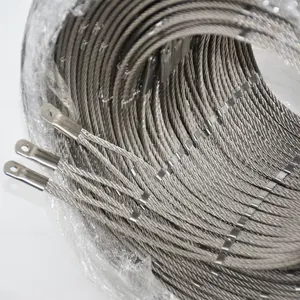 Высококачественная Гибкая проволочная кабельная сетка из нержавеющей стали
