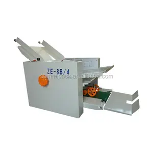 Good quality 4 fold plate Automatic Paper folding Machine ZE-8B/4