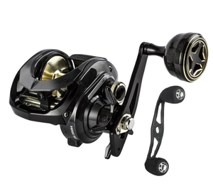 TSW 300 fibre de carbone Baitcasting <span class=keywords><strong>moulinet</strong></span> ligne compteur eau salée 15KG glisser puissance léger Baitcast <span class=keywords><strong>jigging</strong></span> <span class=keywords><strong>moulinet</strong></span> de pêche - Product Image 2