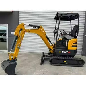 Miniexcavadora China de Nueva Marca SE17SR de 1.8 Toneladas con Capacidad de Cucharón de 0.04m, Bomba Hidráulica y Caja de Cambios Controladas por PLC de Alto Rendimiento - Product Image 6