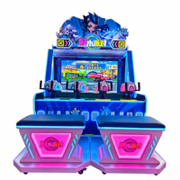 Machine de jeu d'arcade Kung Fu Football à monnayeur, simulateur de football de table 2 joueurs, jeu de rédemption de tickets pour centre de jeux