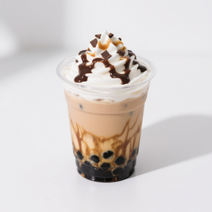 12 16 20 24oz cốc nhựa bong bóng trà sinh tố cà phê Takeaway <span class=keywords><strong>cup</strong></span> <span class=keywords><strong>PP</strong></span> cốc nhựa cứng có nắp - Product Image 5