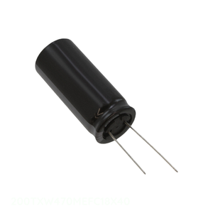 ตัวเก็บประจุแบบ Through Hole CAP ALUM 470UF 20% 200V RADIAL 470 uF รุ่น Original 200TXW470MEFC18X40 - Product Image 1