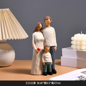 Muebles de TV para Sala de Estar y Figuras Decorativas de Resina Cálida para Regalos de Boda y Negocios, Creativas y Sofisticadas - Product Image 6