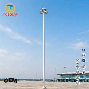 Projecteur <span class=keywords><strong>solaire</strong></span> haute puissance TX, stable et étanche, avec système de levage pour ports, terminaux et autoroutes - Product Image 1