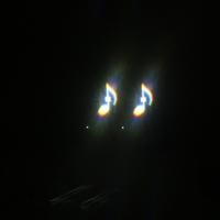 Père Noël Noël 3D Papier Lunettes Holographie VR Matériel Diffraction Noël Papier Lunettes