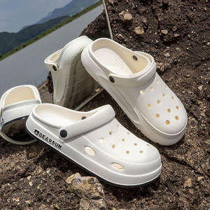 Sandalias <span class=keywords><strong>Crocs</strong></span> de Suela Gruesa EVA 2024, Calzado de Verano para <span class=keywords><strong>Mujer</strong></span>, Antideslizantes, para Playa - Product Image 3